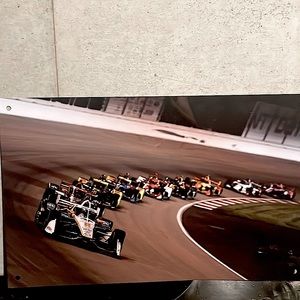 F1 race with my uncle I took a picture of it and got it in metal wanting money
